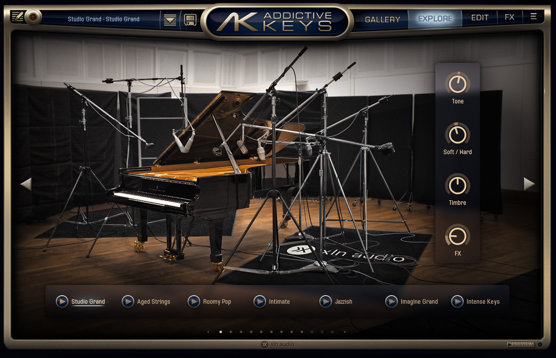 582．xln audio社のADDICTIVE KEYS使ってみよう♪ ～ピアノ