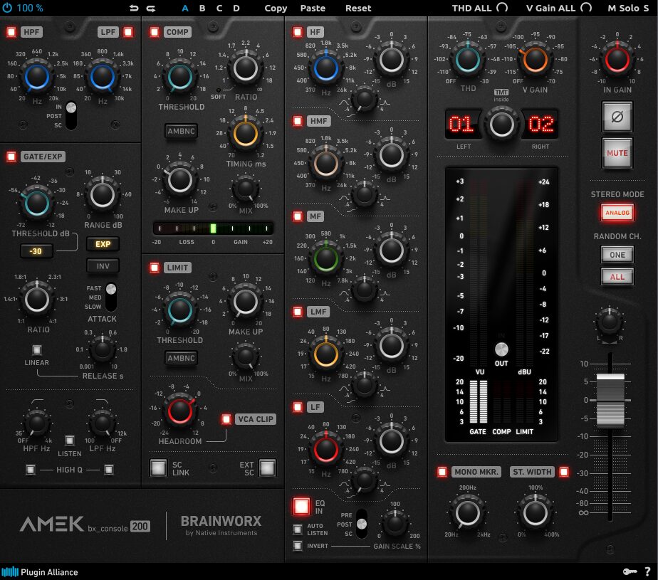 603．Brainworx社のbx_console AMEK 200使ってみよう