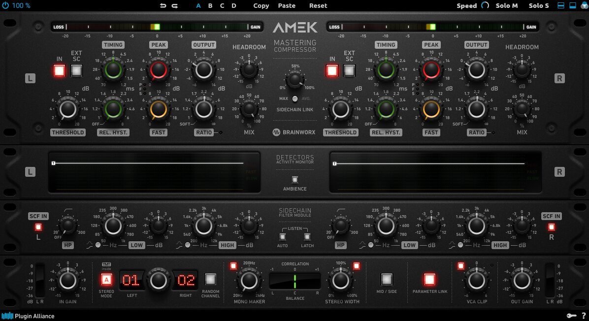 655．BRAINWORX社のAMEK Mastering Compressorを使ってみよう