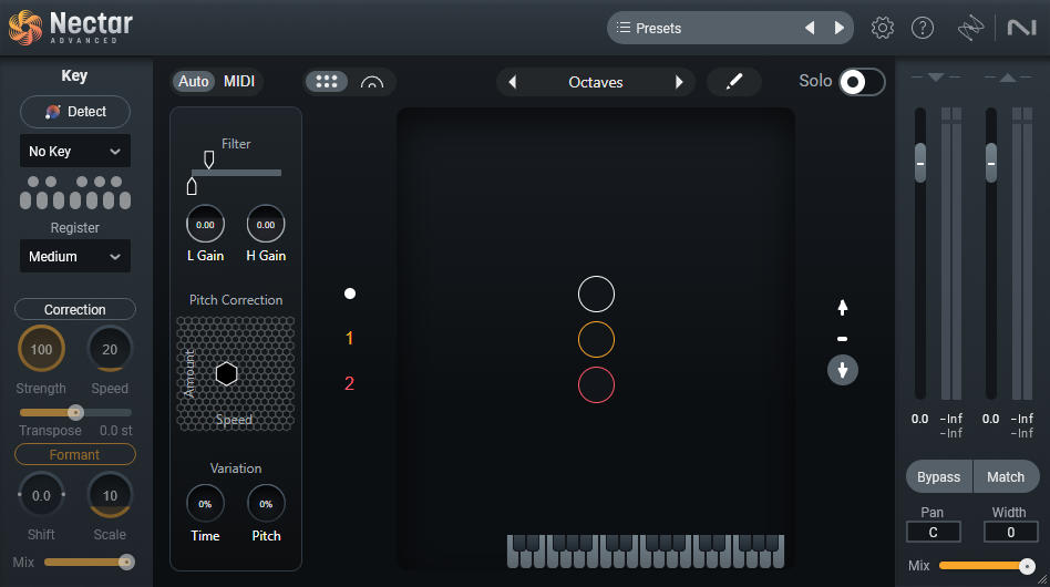 744．iZotope社のNectar4 Voicesを使ってみよう♪ ～ハーモニー作成