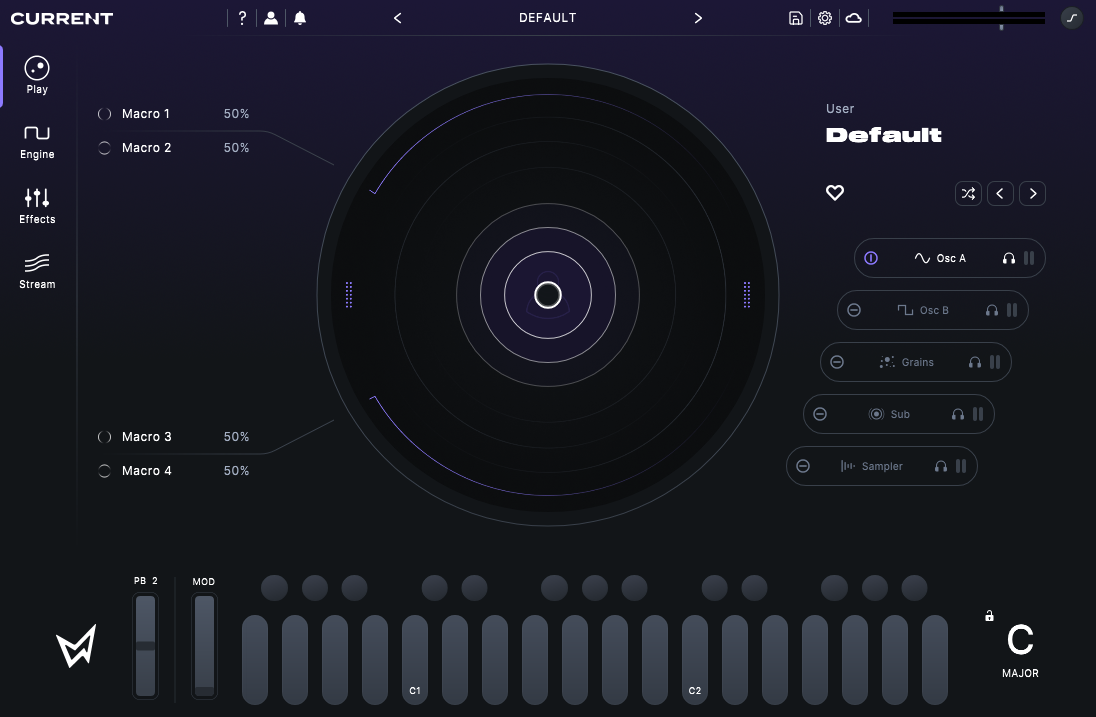 サイドエフェクト7個 777＿1．MINIMAL AUDIO社のCURRENTを使ってみよう♪ その1