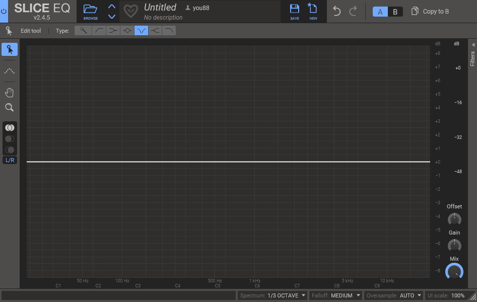 1119．Kilohearts社のSLICE EQを使ってみよう♪ ～EQ～ 有料プラグ